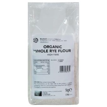 Bột Lúa Mạch Đen Nguyên Cám Hữu Cơ 1kg Organic Whole Rye Flour