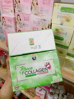 Diệp lục collagen hộp 30 gói Mẫu mới - Chính hãng