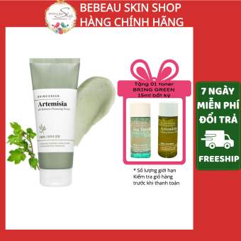 Sữa Rửa Mặt Chiết Xuất Ngải Cứu BRING GREEN ARTEMISIA PH BALANCED CLEANSING FOAM 250ml