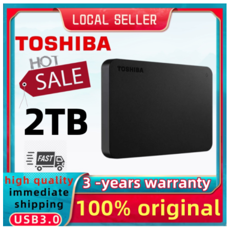 Toshiba 2TB External Hard Drive USB 3.0