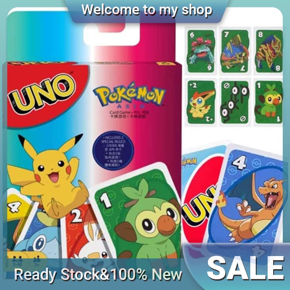 Pokemon Uno Cards - Uno Pokemon Card Game For Family Entertainment &  Birthday Gifts | Lazada Singapore