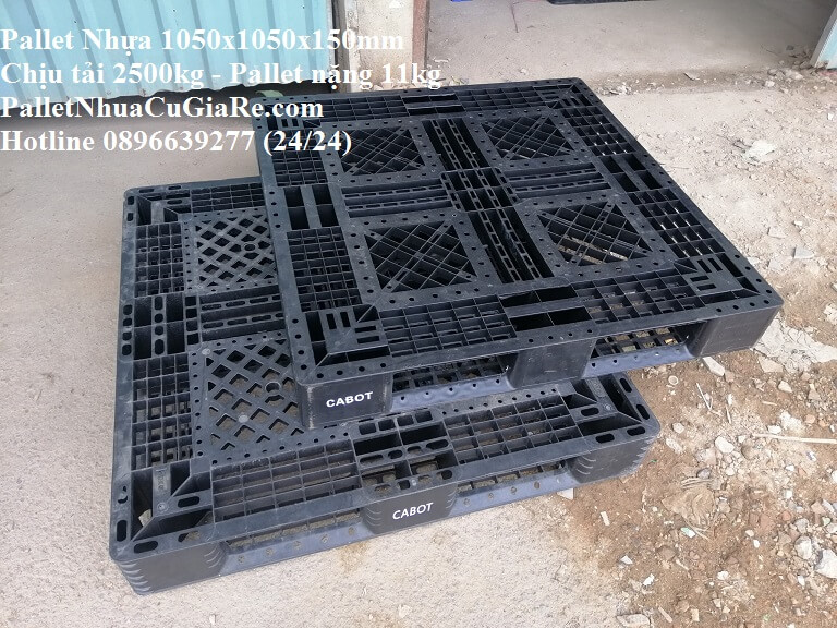 Cần bán nhanh lô pallet nhựa cũ 1050x1050x140mm