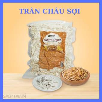 Trân châu sợi/Trân Châu Sợi Krub.O Nguyên Liệu Pha Trà Sữa Loại Cao Cấp, Dẻo Dai Túi 800gr