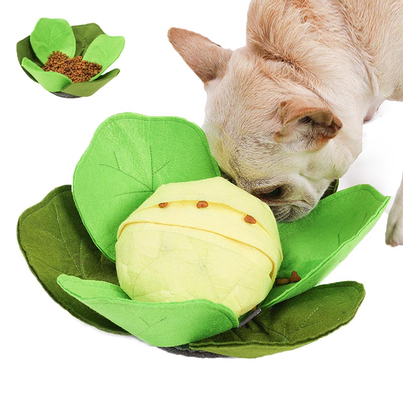 Thảm Đồ Chơi Đánh Hơi Cho Chó Cưng Bát Cho Thú Cưng Ăn Chậm Có Thể Giặt Được Đồ Chơi Huấn Luyện Điều Trị IQ Cho Chó Tương Tác Thực Phẩm Dispenser Bóng Sang Trọng