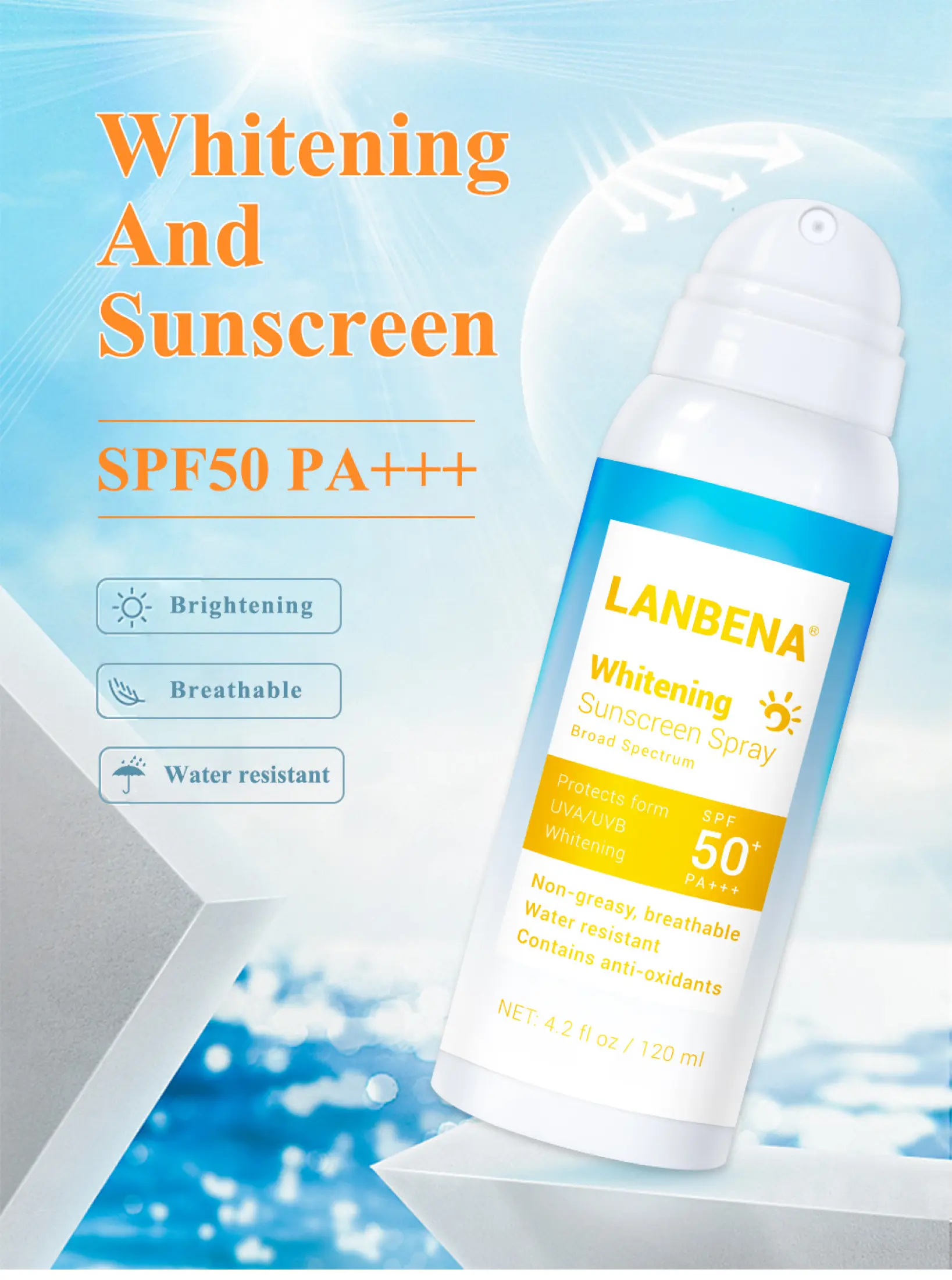 face whitening sunscreen