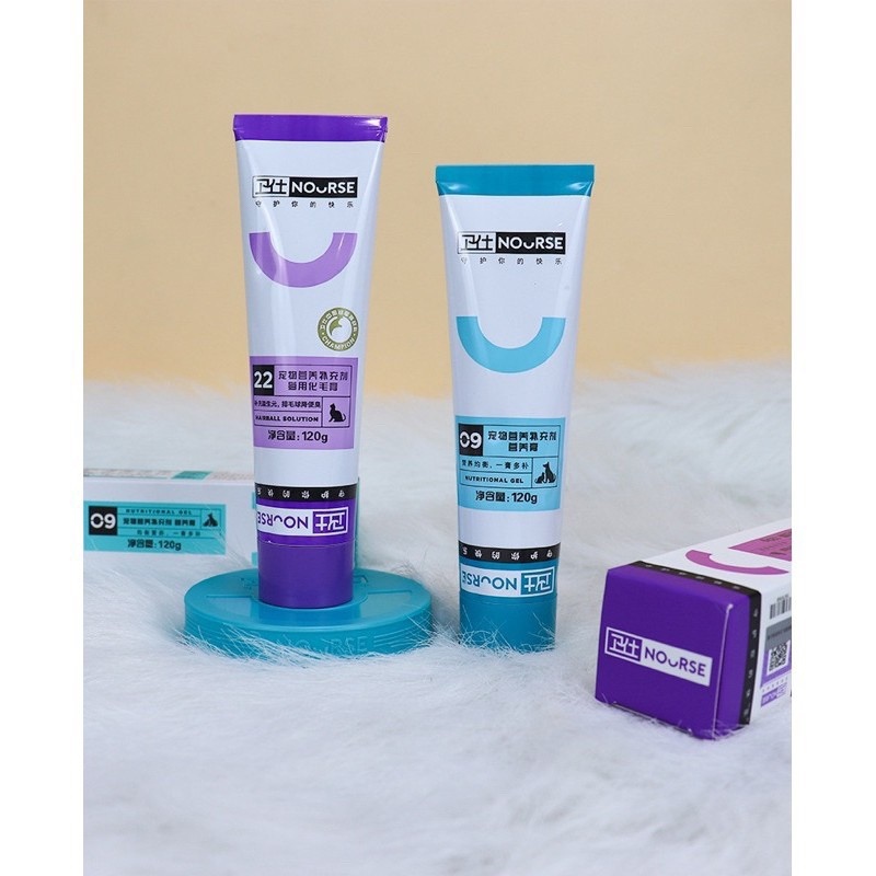Gel dinh dưỡng Nourse 09 và Nourse 22 cho mèo