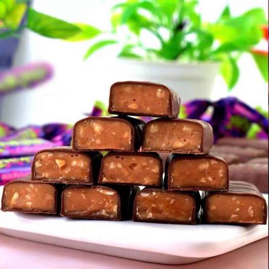 Kẹo Tím Krokant Socola Hạnh Nhân Nga 500G