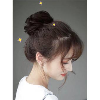 Tóc giả nữ đẹp💖tóc giả búi xoăn mẫu mới nhất