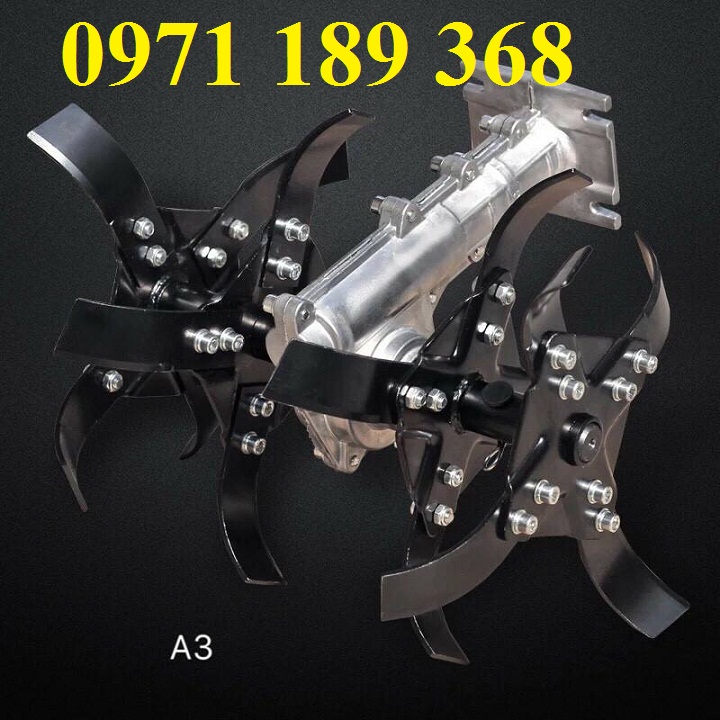 Đầu xới đất xạc cỏ lắp cho máy cắt cỏ honda gx35, gx25