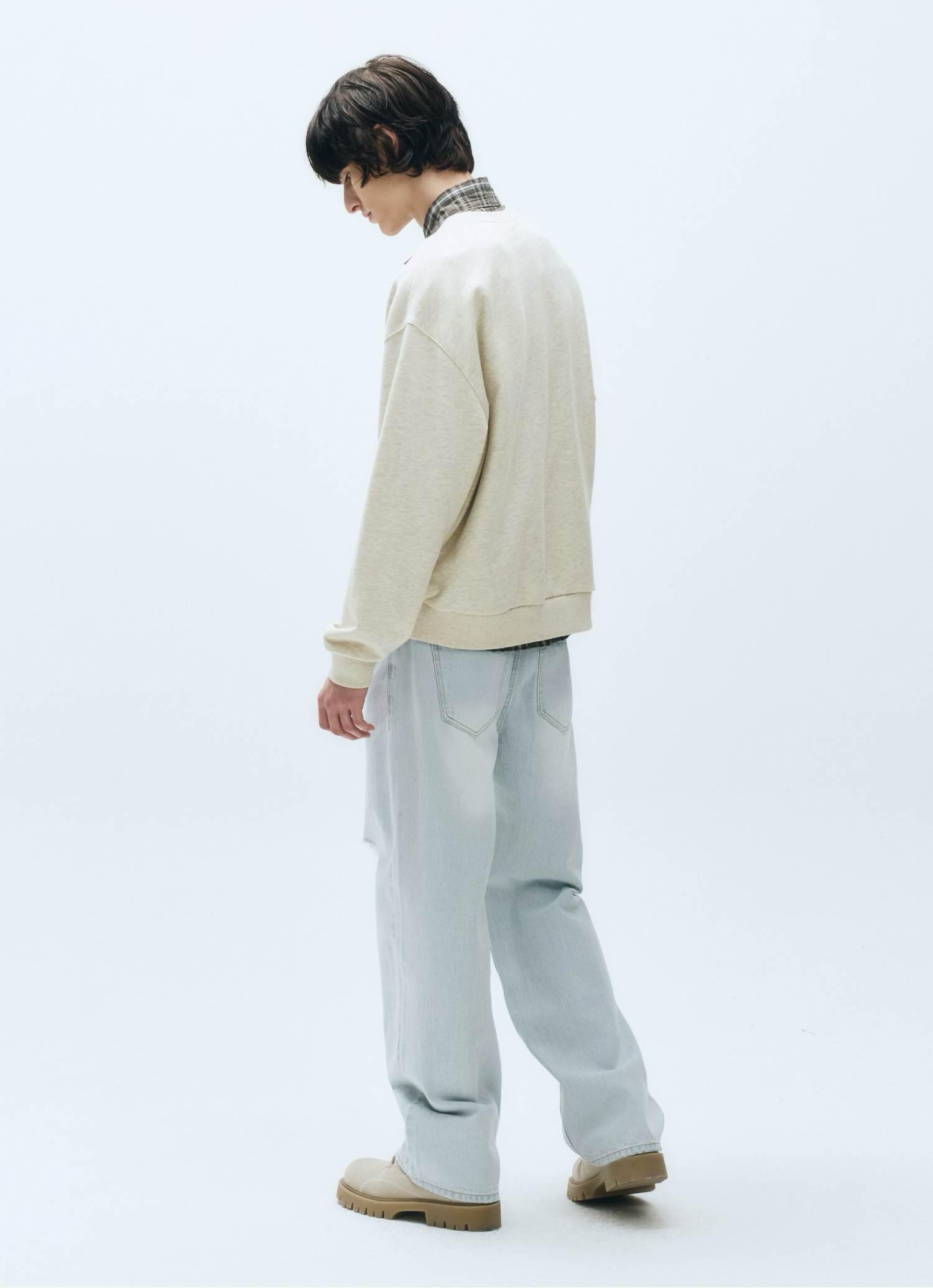 MARITHE FRANCOIS GIRBAUD M Damaged Washing Denim Pants - 2 Colors (2025 New) · v2