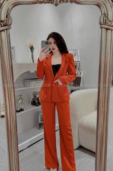 SET BỘ THỜI TRANG CỔ VEST TAY DÀI DỄ THƯƠNG SÉT 3 MÓN ÁO VEST,ÁO BRA VÀ QUẦN DÀI DÁNG RỘNG PHONG CÁCH CÔNG SỞ SANG CHẢNH