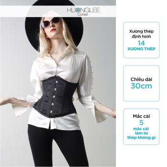 Đai Gen Nịt Bụng Corset Curves 14 Xương Định Hình Chất Liệu Giảm Eo Giảm Mỡ Bụng