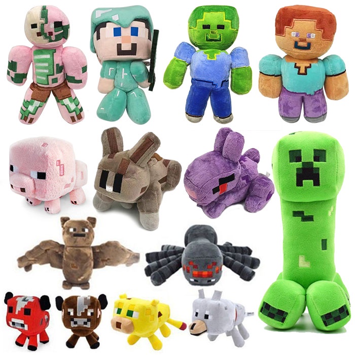 mini minecraft plush