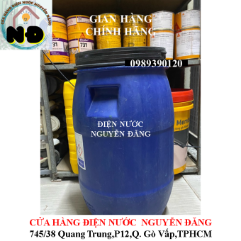 Thùng phuy nhựa 30L, phi nhựa xanh 30L , thùng đựng nước 30l (mới 80%)