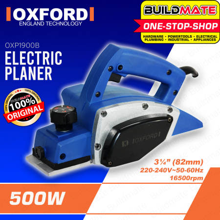 OXFORD ENGLAND Wood Electric Planer 500W-750W For Woodworking