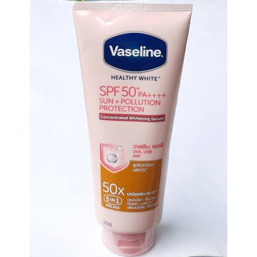 Sữa Dưỡng Thể Vaseline 50x SPF 50++ Tuýp to 320ml Thái Lan chính hãng ( VASALIN VASELIN VASALINE)