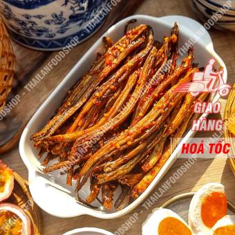 Khô Cá Kèo Sate Ram Giòn Ăn Liền - Lon 250Gram