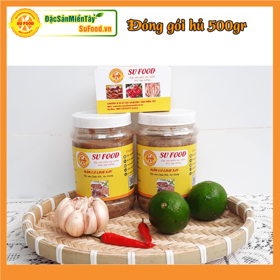 Mắm cá linh xay 500gr Sufood