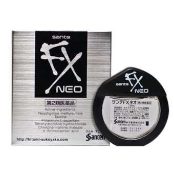 Dung Dịch NHỎ MẮT Sante Fx Neo 12ml dành cho mắt cận thị, phục hồi thị lực mỏi mắt Nhật bản