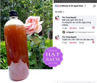 1 Lít Mật ong hoa cà phê nguyên chất chuẩn, xịn