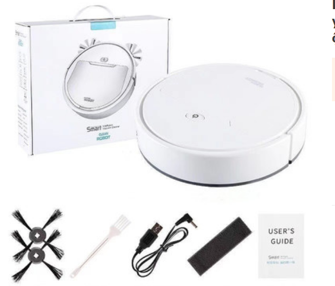 Robot hút bụi tự động thông minh clean robot máy hút bụi, lau nhà, quét nhà tự động thông minh