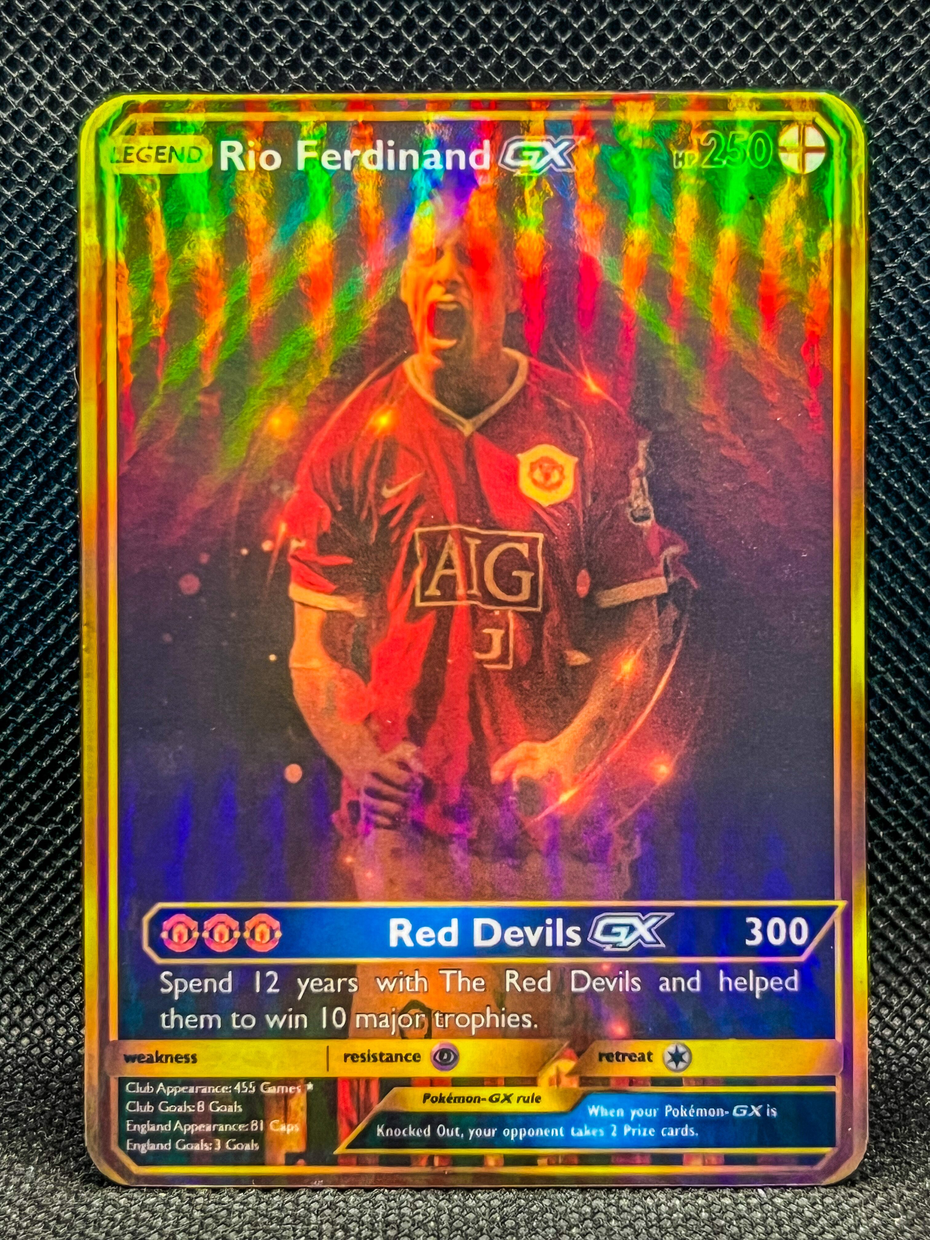 Manchester United - Rio Ferdinand GX Pokemon Card (Legend) | Lazada  Singapore