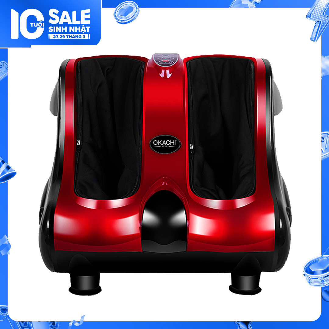 Máy massage chân hồng ngoại 3d okachi jp- 810