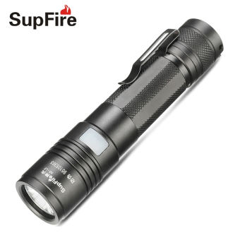 Supfire LED Đèn Pin A5 XML2 Đèn Flash Mini Linterna LED USB Torch Ánh Sáng 2000lm Cho Convoy S2 S3 Nicron Olight Fenix Sofirn