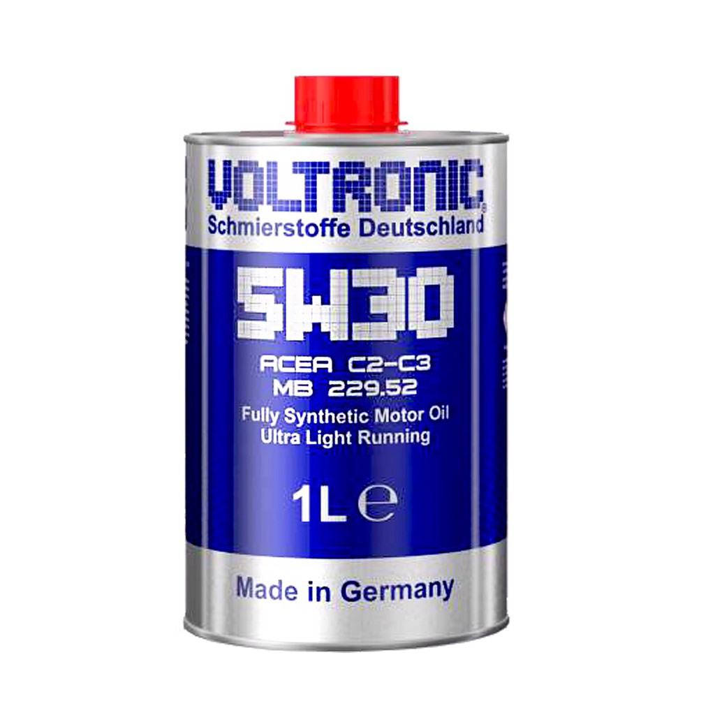 Nhớt votronic 5w-30 acea c2-c3 fully synthetic motor oil 1 lít