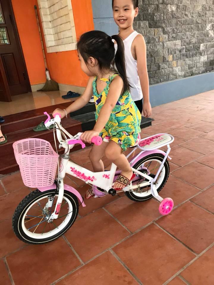 XE ĐẠP BÉ GÁI cỡ 12 INH