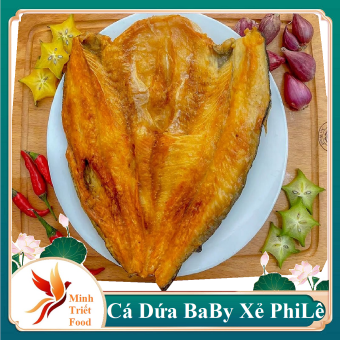 Khô Cá Dứa BaBy Xẻ Phi Lê Xương Hàng Chuẩn 3 Nắng  Thơm Ngon -Đặc Sản Minh Triết