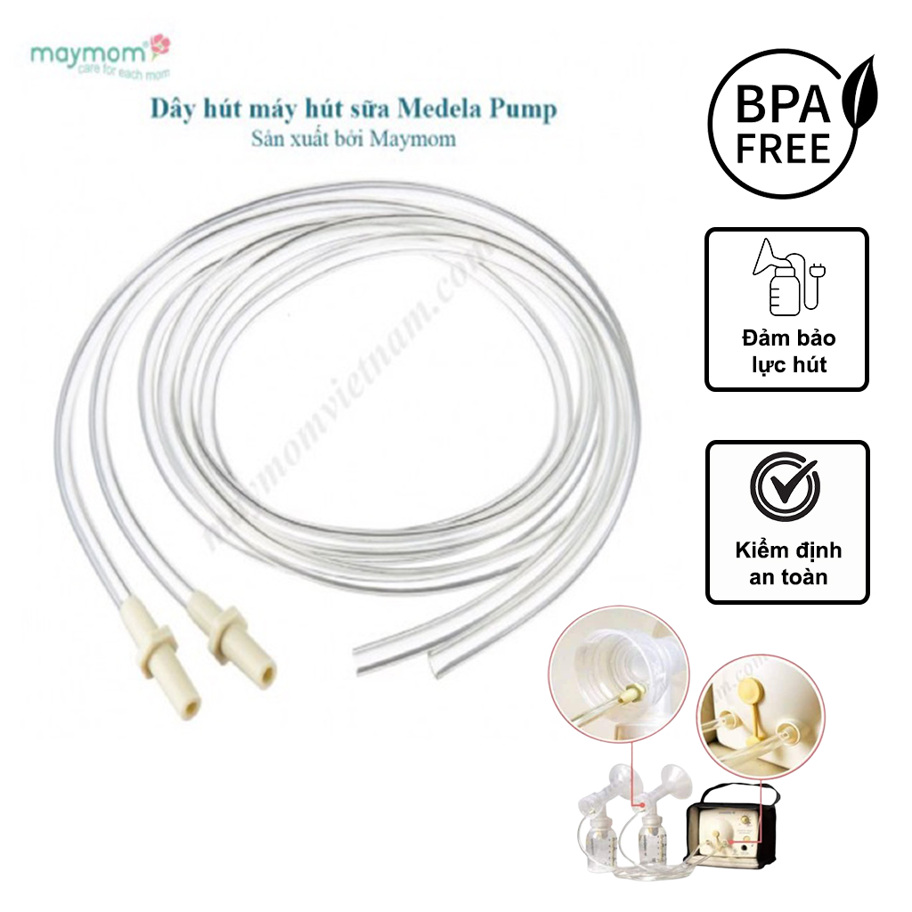 Ống dây hơi máy hút sữa Medela Pump In Style Advenced - Hàng thay thế Maymom