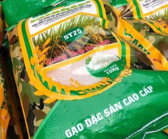 Gạo ST 25 bao 10kg