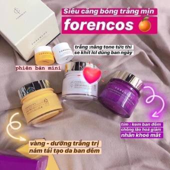 Kem Dưỡng Forencos - Dưỡng Trắng - Chống Lão Hóa - Tái Tạo Da Ban Đêm ( Đủ Mã )