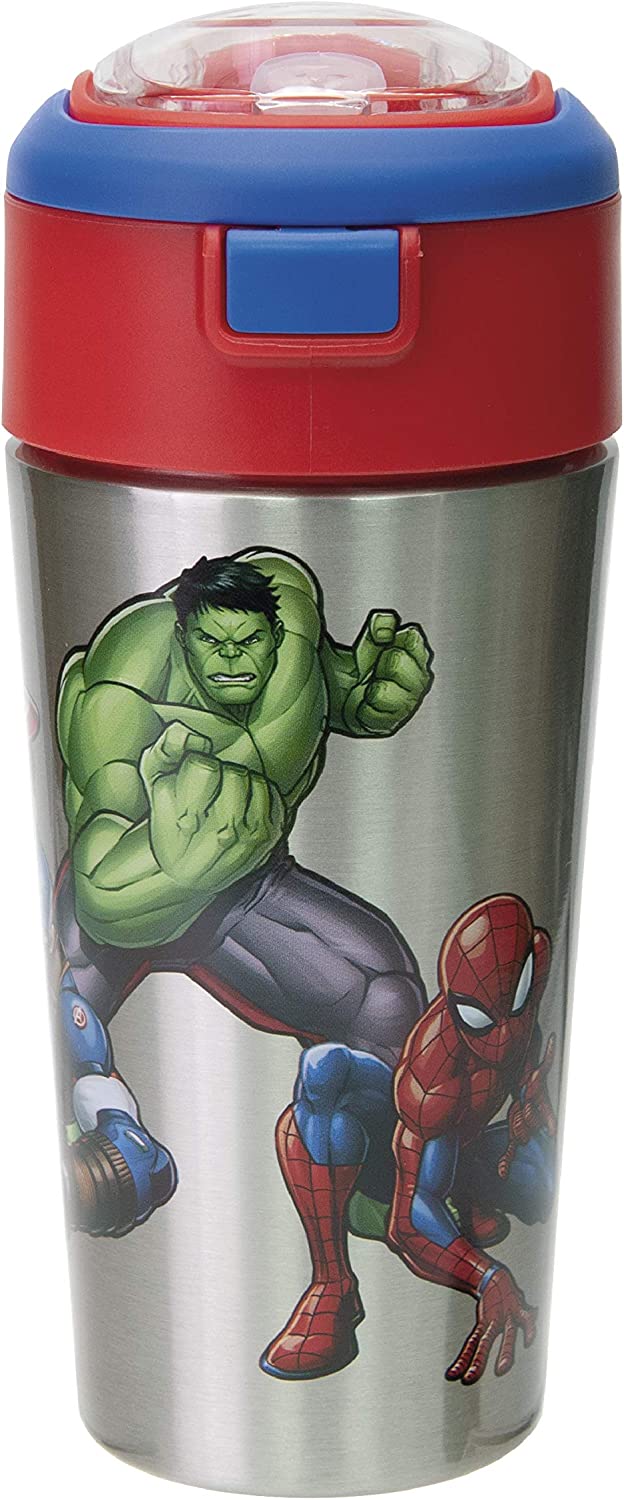 Zak Designs Marvel Comics 13.5 ounce Vacuum Insulated Stainless