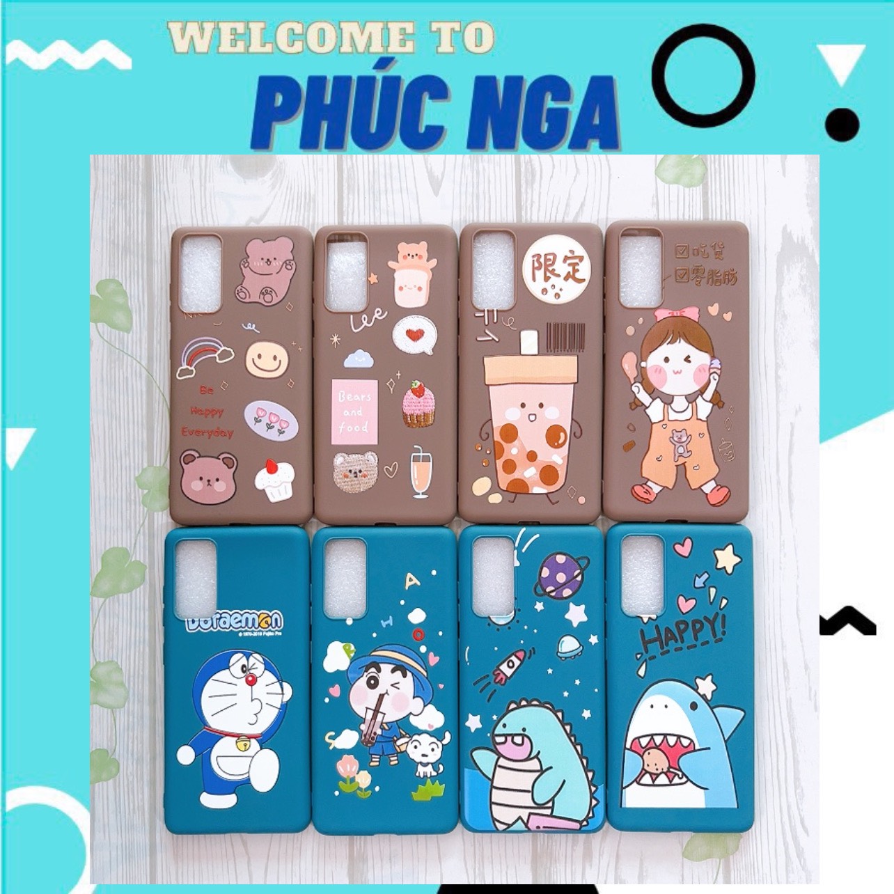 [HCM]Ốp lung dẻo Samsung A20 /A30/A11/S20 FE