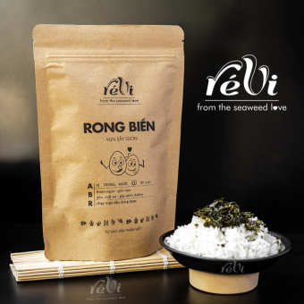 SNACK Rong Biển Vụn Sấy Giòn - Vị Trứng Muối - RÉVI