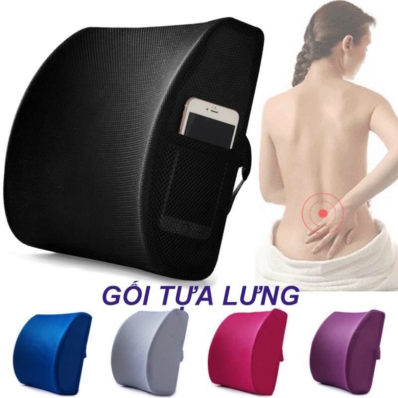 Gối tựa lưng văn phòng Doron chống đau mỏi thắt lưng cho dân văn phòng, lái xe G01