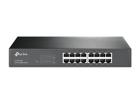 Bộ chia tín hiệu tp-link tl-sg1016d switch 16 cổng rj45 10/100/1000mbps - hãng phân phối chính thức