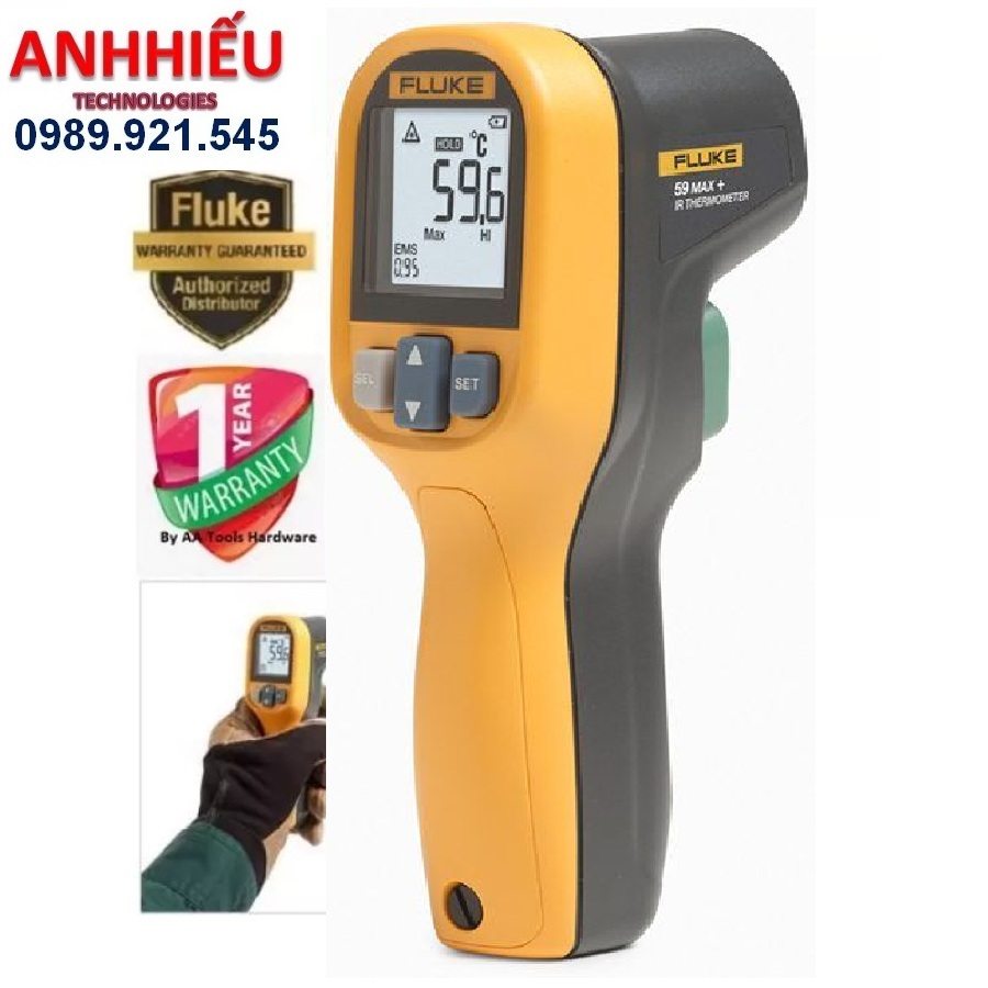 Súng đo nhiệt độ hồng ngoại Fluke 59max