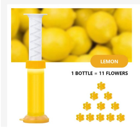 Gel Thơm Làm Sạch, Khử Mùi Vệ Sinh Diệt Khuẩn, Khử Trùng Bồn Cầu hình Bông Hoa nhiều mùi hương