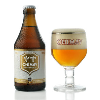 Bia Chimay trắng - Chimay Triple - nhập khẩu Bỉ - 1 chai 330ml
