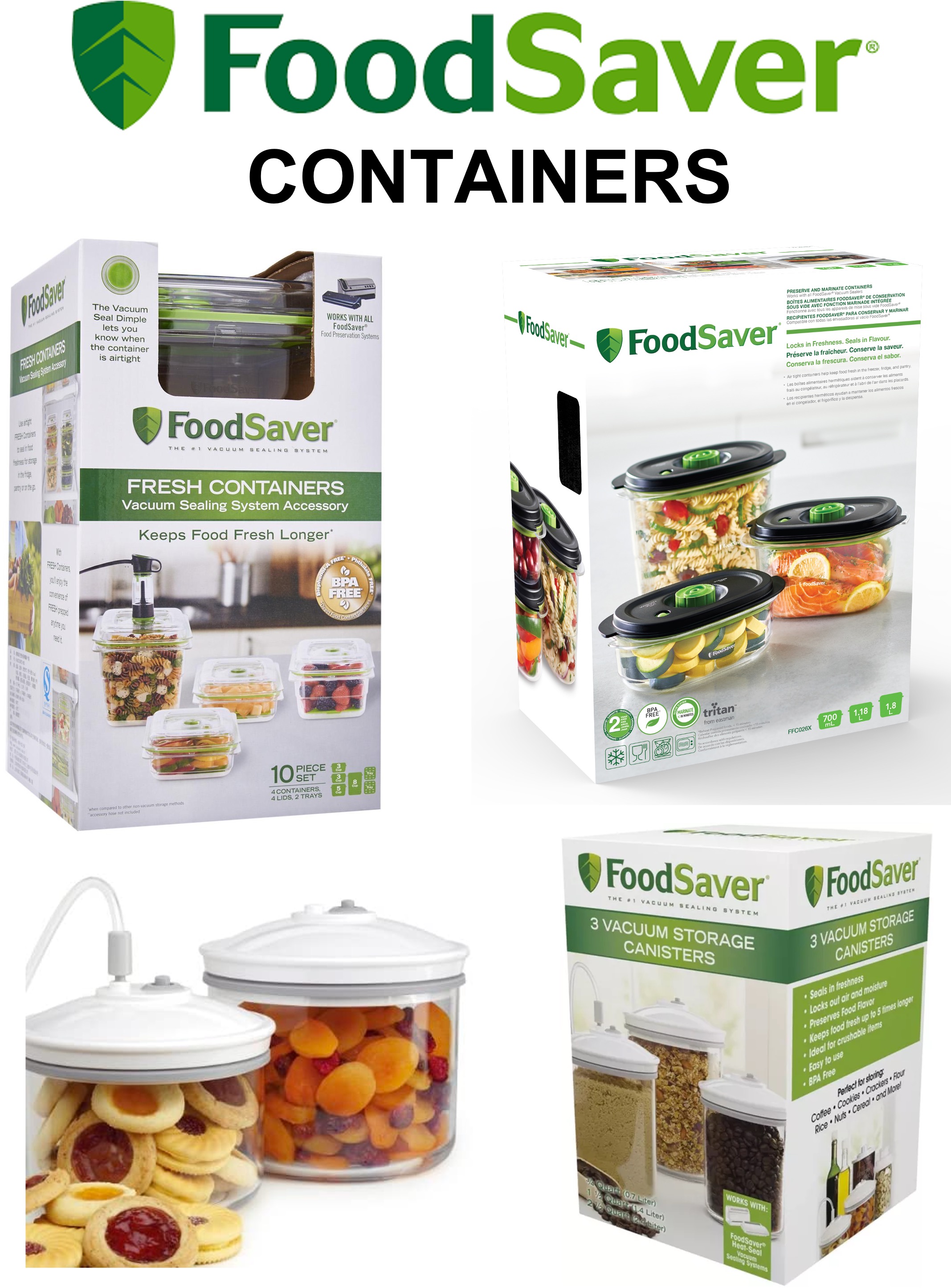 how to use foodsaver containers