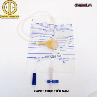 Capot chụp tiểu nam dùng hỗ trợ người bệnh