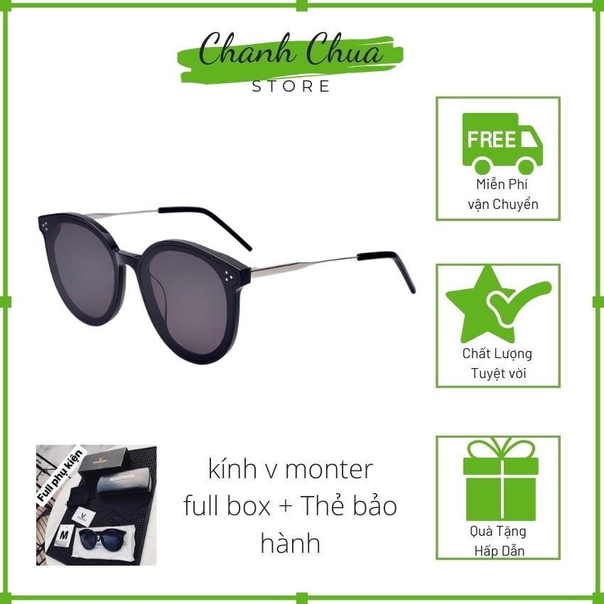 Kính mắt v monter fullbox unisex hot nhất 2022 chanh chua store ccs117