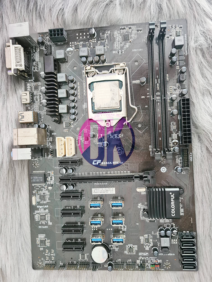 Mainboard colorful b250a - btc v20 12 chân vga