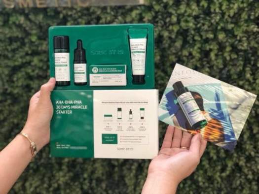 SET 4 MÓN AHA-BHA-PHA 30 DAYS MIRACLE STARTER SOME BY MI