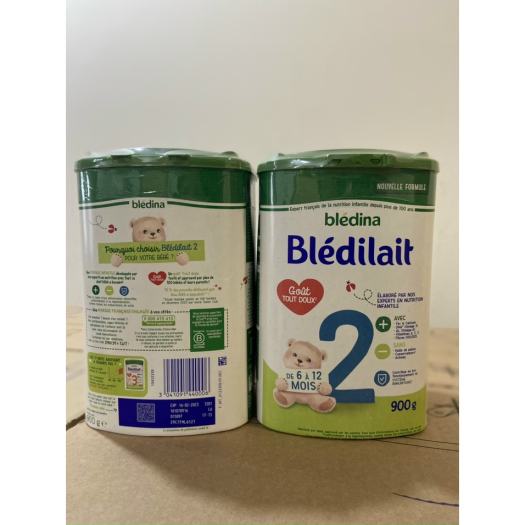 Sữa bột Bledilait Bledina Pháp số 1, 2, 3 900g giúp bé thông minh, trí tuệ phát triển