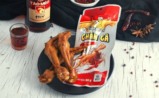 CHÂN GÀ ĂN LIỀN CHEF BIGGY CỦA VIỆT NAM CHÍNH HÃNG VODKA AN TOÀN SẠCH SẼ CHẤT LƯỢNG ( GÓI 30G)