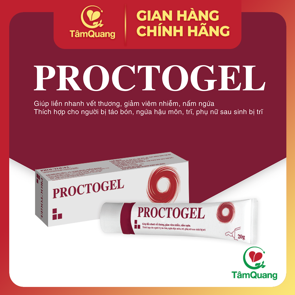 Gel bôi trĩ Proctogel - Tuýp 20g